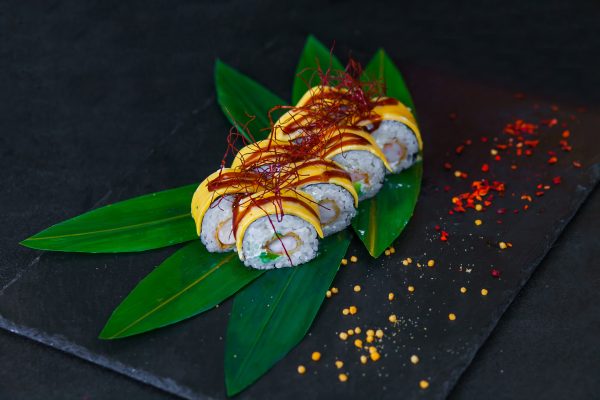 Ролл чеддер и креветка